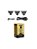 Maquina de Cortar Cabelo Prof.Wmark NG 138 + Acab.NG 338 + Shaver NG 938 - Imagem 6