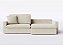 Sofa cama sem caixa linho cru Soft - Imagem 3