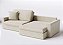 Sofa cama sem caixa linho cru Soft - Imagem 4