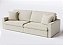 Sofa cama sem caixa linho cru Soft - Imagem 6