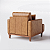 Poltrona para sala de couro Allure - Imagem 4