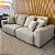 Sofa Albany 2,50m Retrátil e Reclinável automatizado em Linho - Imagem 2