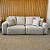 Sofa Albany 2,50m Retrátil e Reclinável automatizado em Linho - Imagem 1