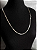 Colar Choker Laminada em Prata 925 2,5mm 40cm - Imagem 3