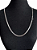 Colar Choker Laminada em Prata 925 2,5mm 40cm - Imagem 1