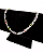 Pulseira com Zircônias Retangulares Coloridas em Prata 925 - Imagem 1