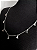 Colar Choker Triângulos em Prata 925 - 35cm + Extensor - Imagem 1