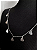 Colar Choker Corações em Prata 925 – 35cm + Extensor - Imagem 2