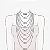 Colar Choker Corações em Prata 925 – 35cm + Extensor - Imagem 7