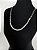 Colar Choker Trançada 3 Fios em Prata 925 5mm 40cm - Imagem 3