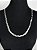 Colar Choker Trançada 3 Fios em Prata 925 5mm 40cm - Imagem 4
