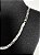 Colar Choker Trançada 3 Fios em Prata 925 5mm 40cm - Imagem 2
