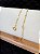 Pulseira Chapinhas Batidas Banhada a Ouro 18k - Imagem 2