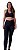 Conjunto Animal Print Preto - Legging + Top - Imagem 6