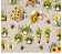 Tricoline digital Jardim Amarelo (0,55cm x 1,50 de largura) - Imagem 1