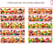 Tricoline digital Cupcakes de frutas (0,55cm x 1,50) - Imagem 1