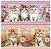 Tricoline digital Gatinhos e cestas (0,55cm x 1,50 de largura) - Imagem 1