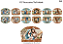 Kit Nécessaire Natalina em tricoline digital I (6 unidades) - Imagem 4