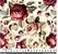 Tricoline digital Rosas Vintage corrido (0,50cm x 1,50 de largura) - Imagem 1