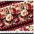 Tricoline digital Rosas Vintage barrado (0,55cm x 1,50 de largura) - Imagem 3
