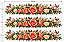 Decalques têxtil floral (3 faixas) - Imagem 1
