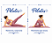 Decalques têxtil Pilates (1 faixa com duas imagens) - Imagem 1