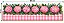 Decalques para tecido DTF GG floral ( 51cm x 15cm) - Imagem 1