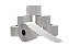 ETIQUETAS PLÁSTICAS 65X124mm / ESPESSURA 0,10 - EM BRANCO - Imagem 1