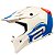Capacete ASW Core Legacy Branco/Azul - Imagem 1