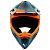 Capacete ASW Core Legacy Azul/Laranja - Imagem 2