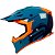 Capacete ASW Core Legacy Azul/Laranja - Imagem 1