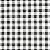 Tnt estampado quadriculado preto temas juninos1,40largura com 1 metro de comprimento - Imagem 1
