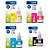 Kit Refis de Tinta Brother para T4500 T310 T510 T710 T810 T910 - Imagem 1