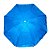 Guarda Sol 1,8m para Praia Carrinhos Proteção Solar Piscina Azul Gotas de Água - Imagem 1