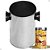 Forma Molde Torre De Batata Bacon Calabresa Aço Inox 17cm - Imagem 1