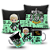 Kit almofada e caneca Harry Potter -Draco Malfoy Sonserina  Personalizada com nome - Imagem 1