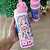 Garrafinha personalizada com nome tema Barbie adolescente 600 ML - Imagem 1