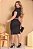 Vestido Canelado De Ribana Moda Feminina Roupa Com Estilo - Imagem 10