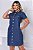 Vestido Jeans com Botões - Estilo Sofisticado e Conforto para Todas as Ocasiões! - Imagem 3