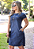 Vestido Feminino Jeans... Vista-se Com Estilo - Imagem 1