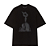 Camiseta Quadro Creations Arqueólogos Boxy Preto - Imagem 2