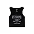 Cropped Tank Top Sufgang x Glogang Preto - Imagem 1
