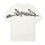Camiseta Barra Crew Assinatura Logo Handmade Boxy Off White - Imagem 1