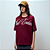 Camiseta MAD Enlatados Cursiva Bordô - Imagem 5