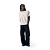 Camiseta Sufgang Boxy 4SUF Double Hem Off White - Imagem 4