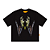 Camiseta Mad Enlatados M de Morcego Preto - Imagem 1