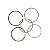 ANEIS 90MM MOTOR B4T15.0H BRANCO - Imagem 3