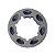ROLETE PINHÃO 3/8 X 7X7 MOTOSSERRA VSL450 / VSL550 / VSL550P / VS620 VULCAN - Imagem 3