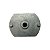 FLANGE FIXACÃO LAMINA TRATOR CORTADOR DE GRAMA BT1838 / 1942 BRANCO - Imagem 3