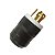 PLUG 3 PINOS GERADOR BD 8000EF / B4T 8000 / 8000 E3 / 8000 EF BRANCO - Imagem 2